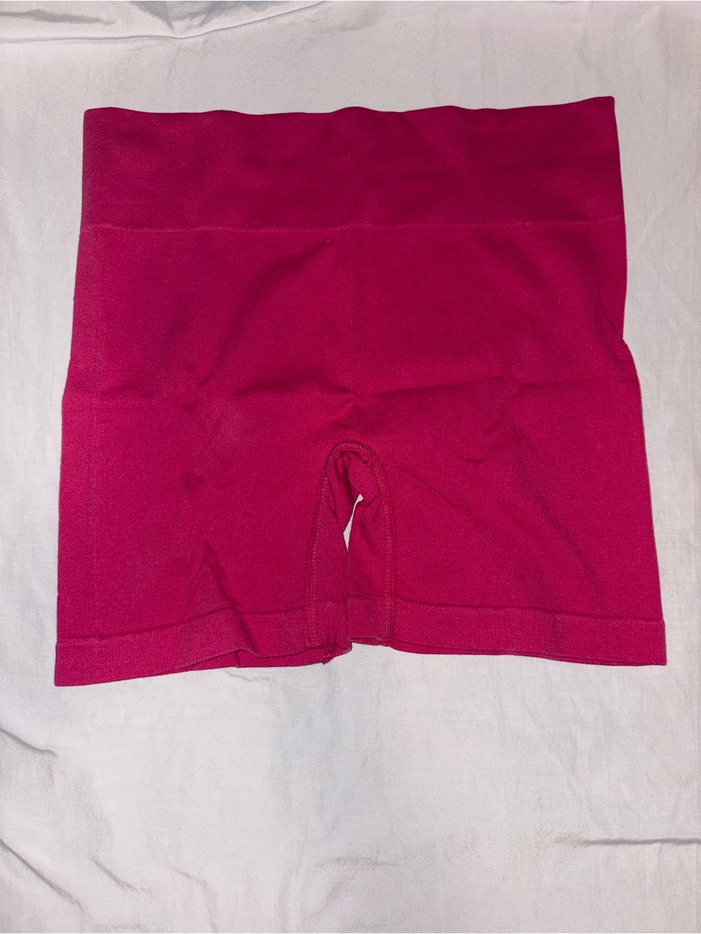 Fuchsia High-Waist Shapewear Shorts